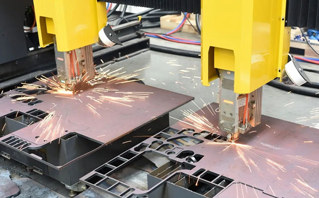 dafa888手机版双头龙门激光切割机